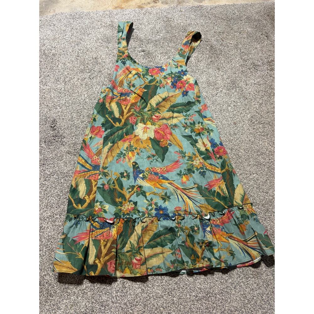 Sezane womens one size tropical dress